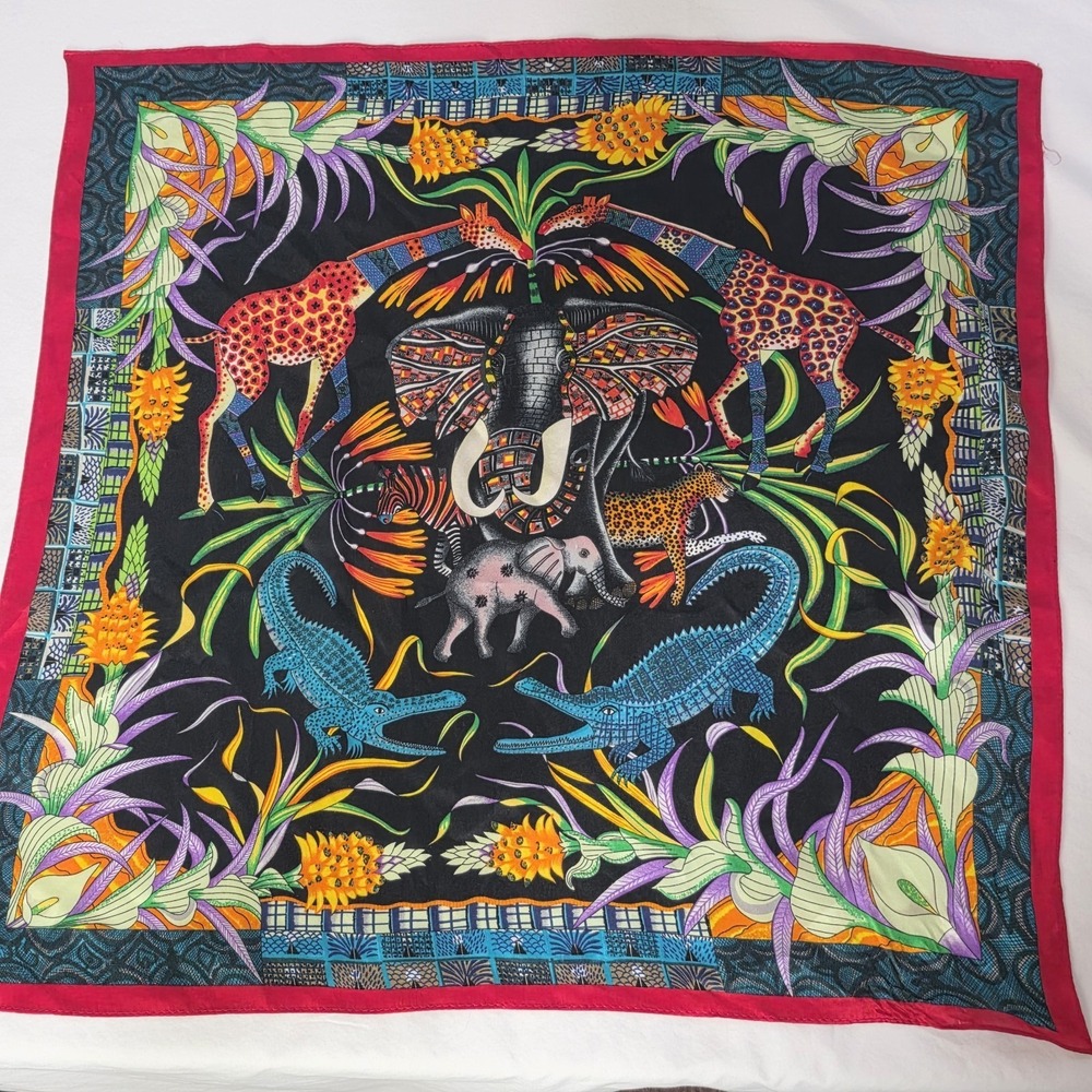 Beautiful Square Scarf - Animal Design